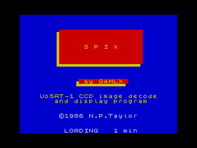 SPIX image, screenshot or loading screen