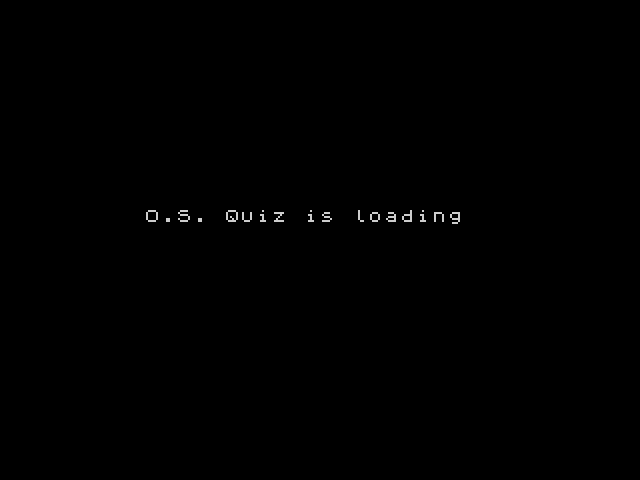 O.S. Quiz image, screenshot or loading screen