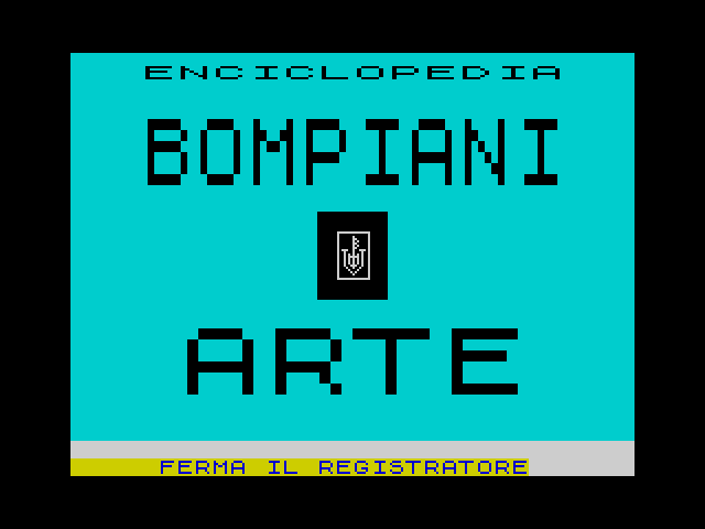 Enciclopedia Bompiani - Arte image, screenshot or loading screen