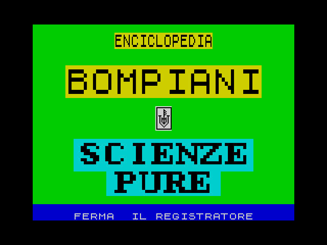 Enciclopedia Bompiani - Scienze Pure image, screenshot or loading screen
