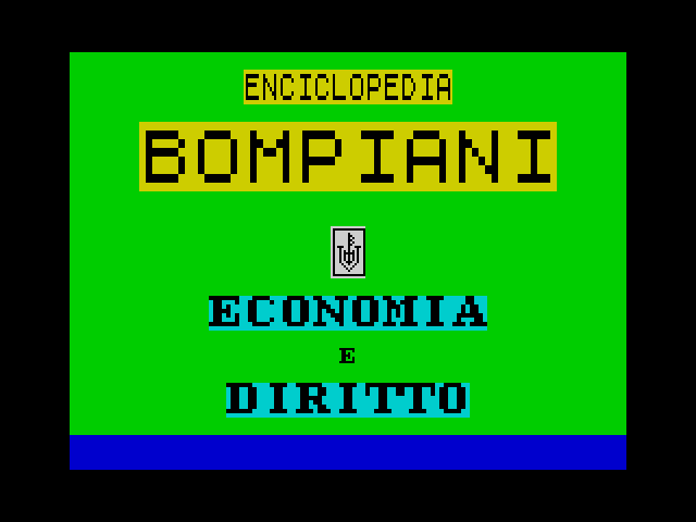 Enciclopedia Bompiani - Economia e Diritto image, screenshot or loading screen