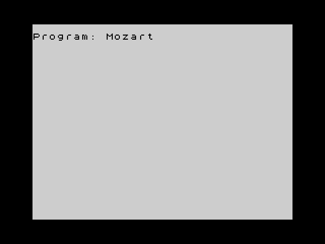 Mozart image, screenshot or loading screen