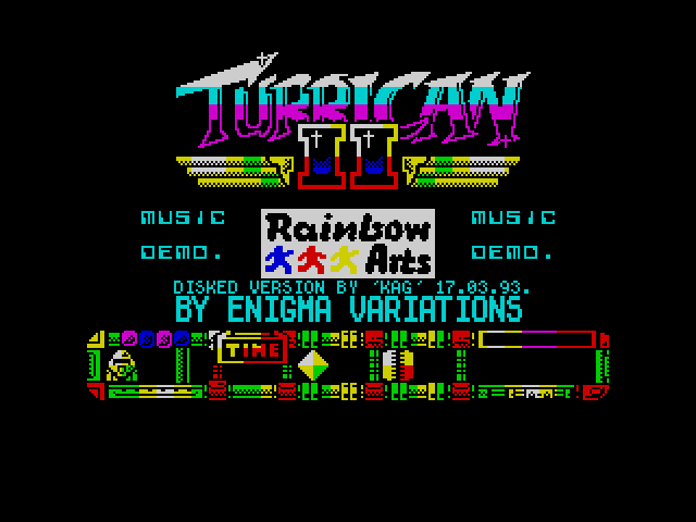 Turrican II Music Demo image, screenshot or loading screen