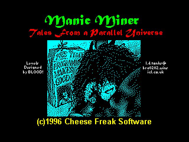 Manic Miner 3: Tales from a Parallel Universe image, screenshot or loading screen