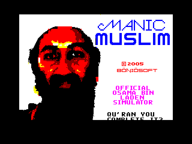 Manic Muslim image, screenshot or loading screen