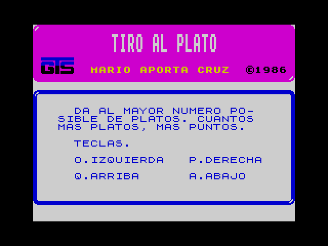 Tiro Al Plato image, screenshot or loading screen
