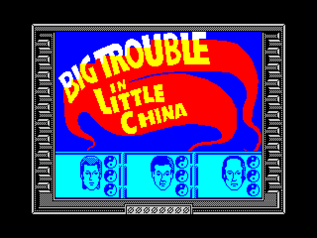 Big Trouble in Little China image, screenshot or loading screen