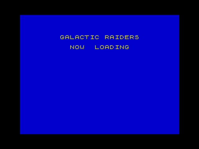 Galactic Raiders image, screenshot or loading screen