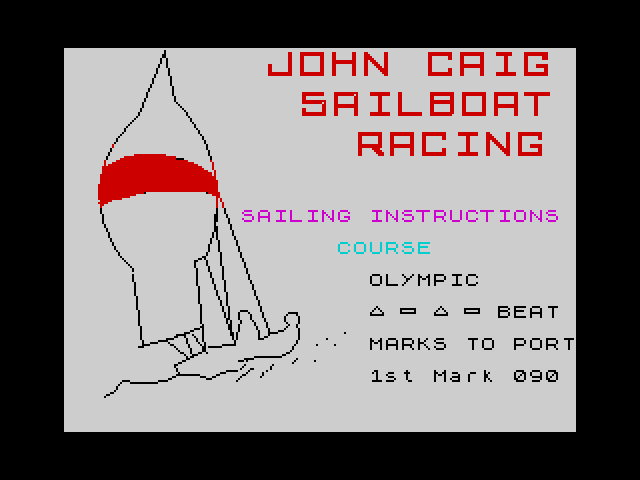 John Caig Sailboat Racing image, screenshot or loading screen