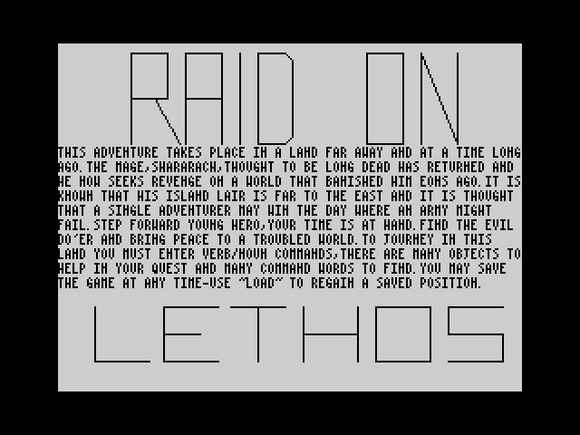 Raid on Lethos image, screenshot or loading screen