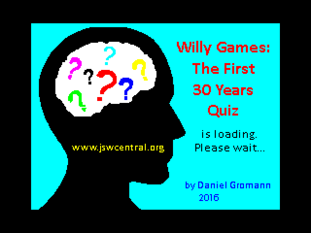 Willy Games: The First 30 Years Quiz image, screenshot or loading screen
