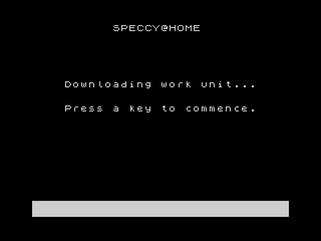 [CSSCGC] Speccy@Home image, screenshot or loading screen