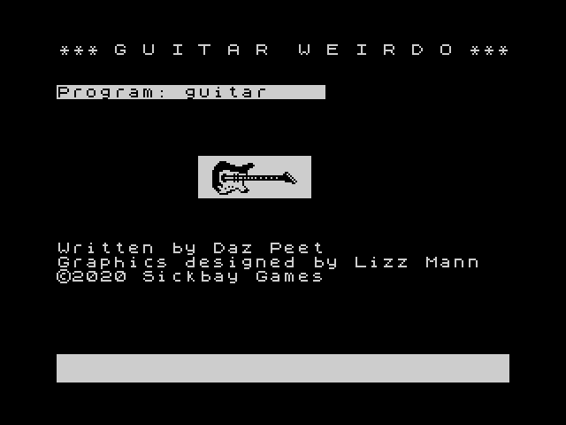 Guitar Weirdo image, screenshot or loading screen