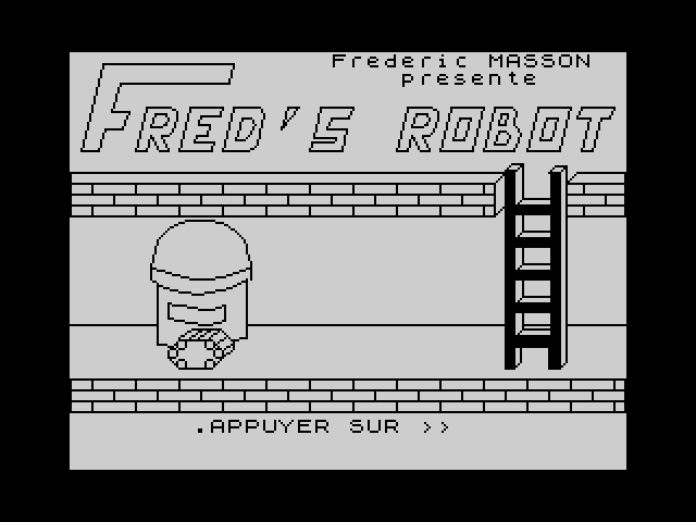 Fred's Robot image, screenshot or loading screen