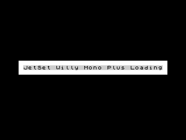 Jet Set Willy: Mono Plus image, screenshot or loading screen
