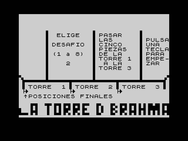 La Torre de Brahma image, screenshot or loading screen