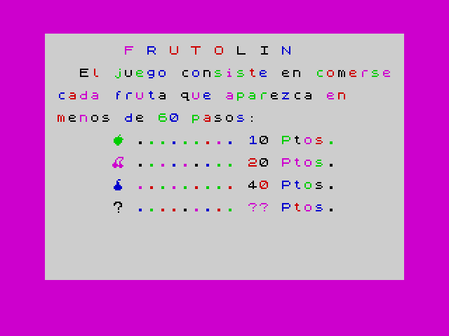 Frutolín image, screenshot or loading screen
