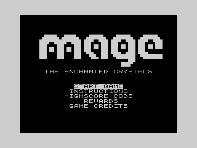 Mage - The Enchanted Crystals image, screenshot or loading screen