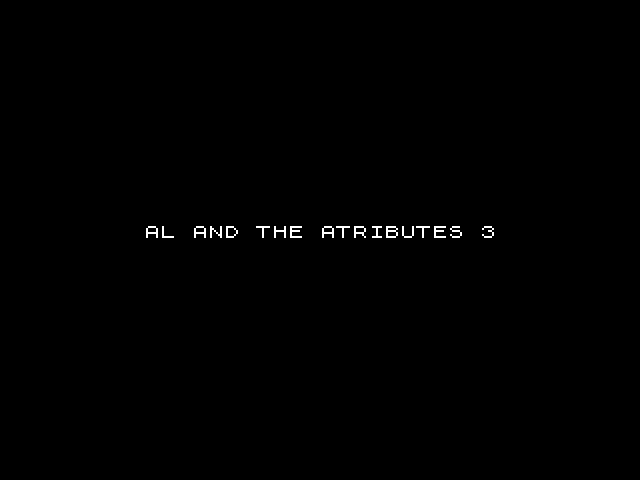Al and the Attributes 3 image, screenshot or loading screen