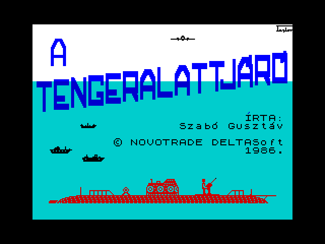 A Tengeralattjáró image, screenshot or loading screen