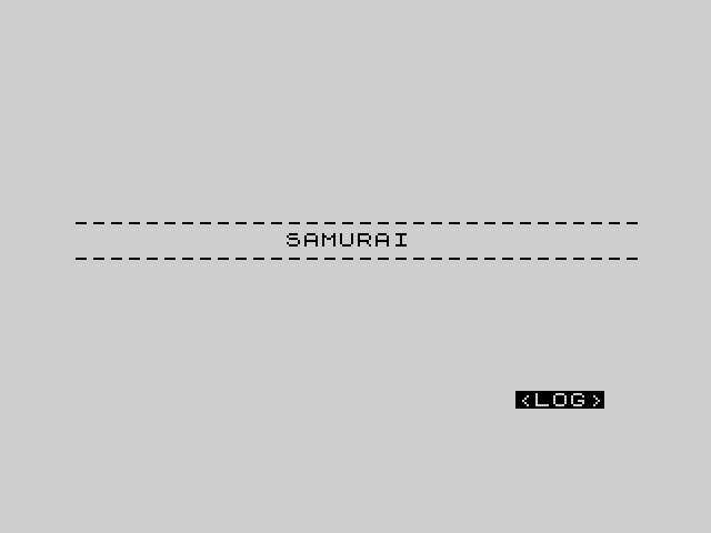 Samurai image, screenshot or loading screen