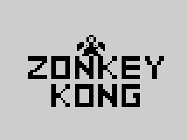 [CSSCGC] Zonkey Kong image, screenshot or loading screen