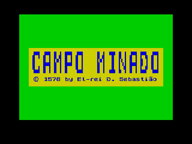 Campo Minado image, screenshot or loading screen