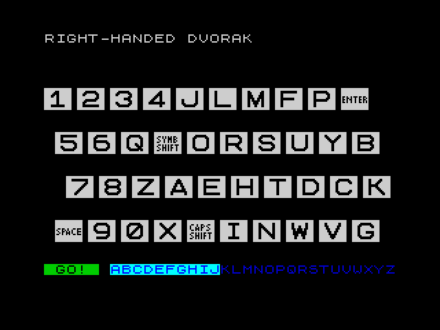 [CSSCGC] Dvorak Alphabet Timer image, screenshot or loading screen