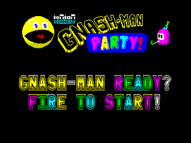 Gnash-Man Party! image, screenshot or loading screen